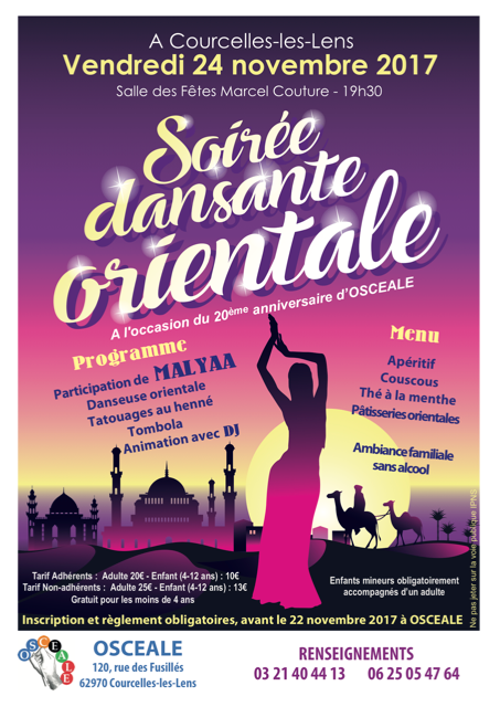 soirée dansante orientale